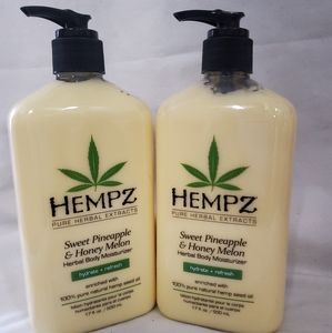 Hempz sweet pineapple & honey melon lotion 🍍
